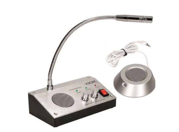 Orno Microfone c/ Intercomunicador Bi-Direcional p/ Vidro VIRONE Orno Microfone c/ Intercomunicador Bi-Direcional p/ Vidro VIRONE